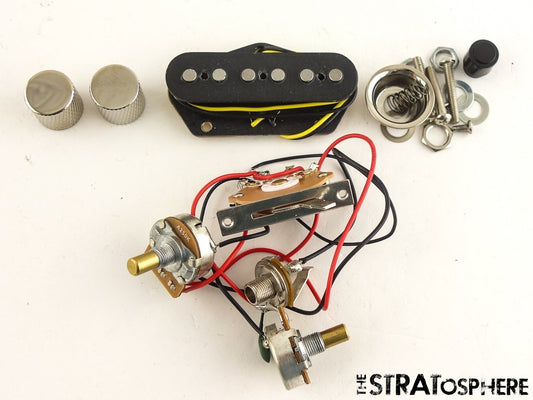 Fender Squier Class Vibe Custom Esquire PICKUP POTS KNOBS Alnico
