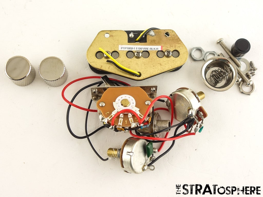 Fender Squier Class Vibe Custom Esquire PICKUP POTS KNOBS Alnico