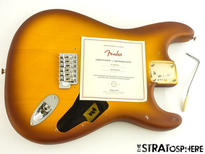 American Performer Fender Timber Strat BODY HARDWARE Honey Burst CLOSEOUT