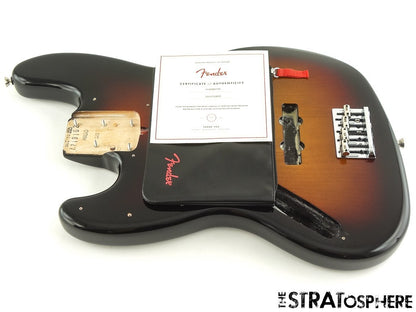 LEFTY Fender American Professional II Jazz Bass, BODY w/ HARDWARE 3TS