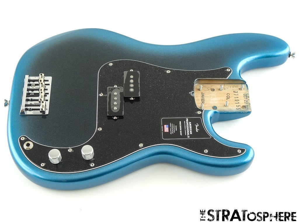 Fender American Professional II Precision P Bass LOADED BODY, Dark Night