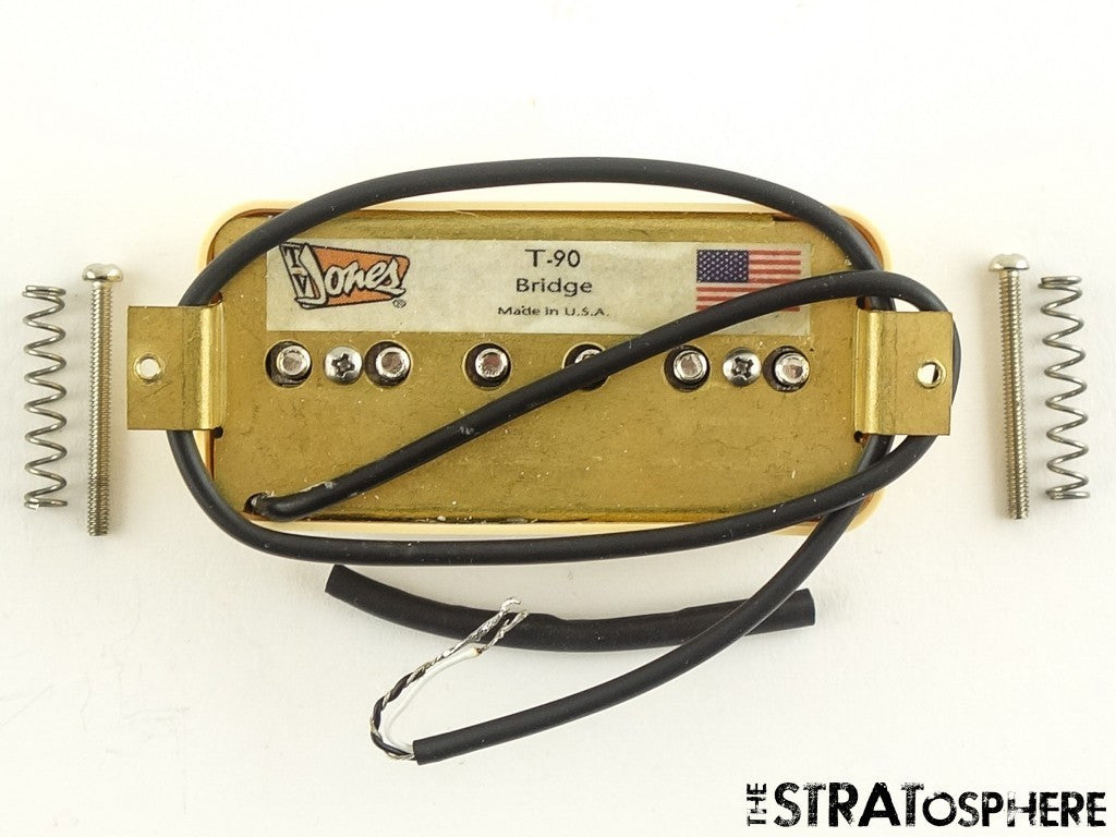 USED TV Jones T9B-EMNKL-CRM Bridge PICKUP Guitar Parts Cream