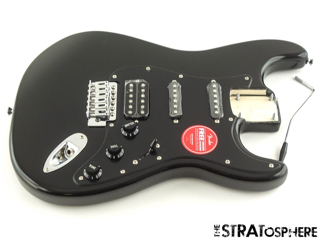Fender Squier Sonic Series Stratocaster HSS LOADED BODY, Strat Black