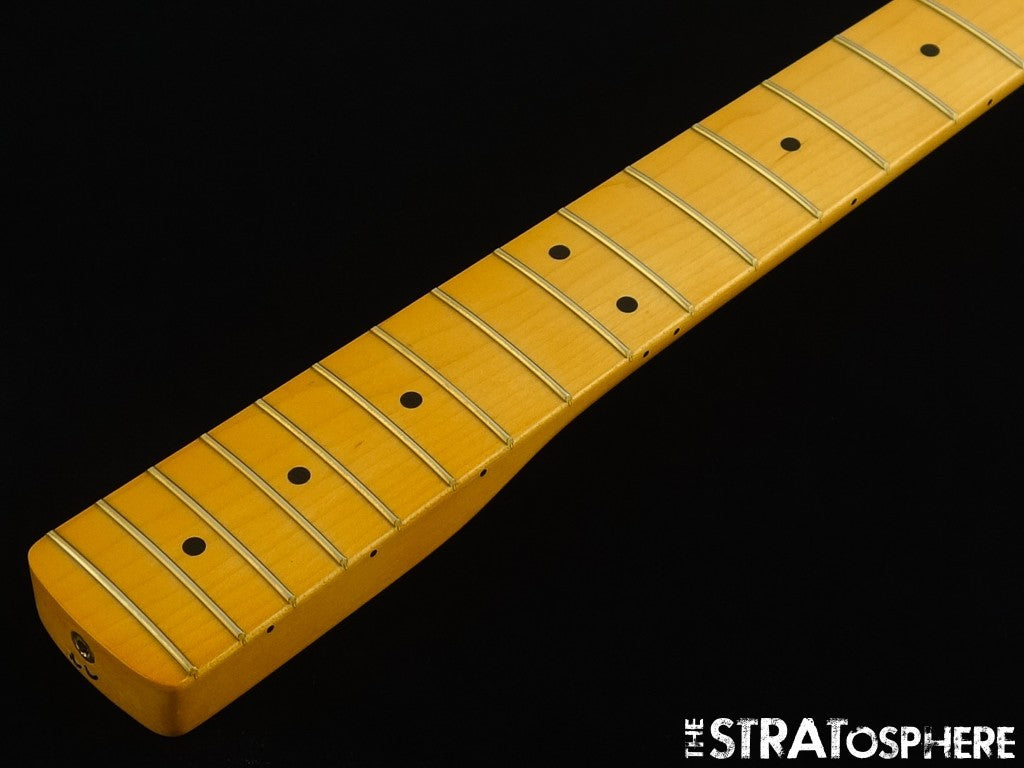 LEFTY Fender American Professional II Precision P BASS NECK +TUNERS, '63 C Maple