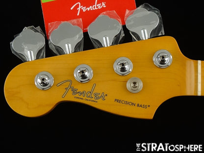 LEFTY Fender American Professional II Precision P BASS NECK +TUNERS, '63 C Maple