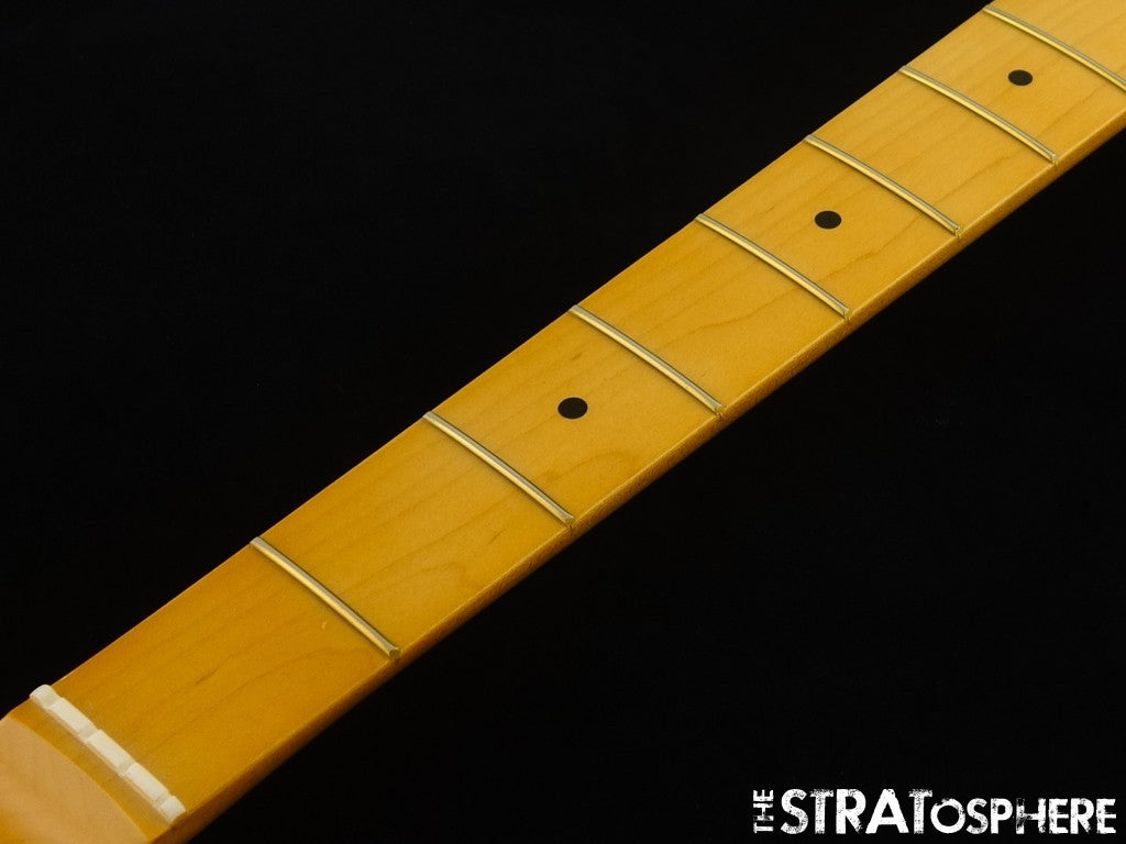 LEFTY Fender American Professional II Precision P BASS NECK +TUNERS, '63 C Maple