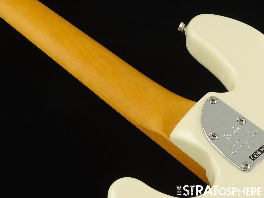 Fender American Professional II Jazz J Bass BODY & FRETLESS NECK Rosewood White