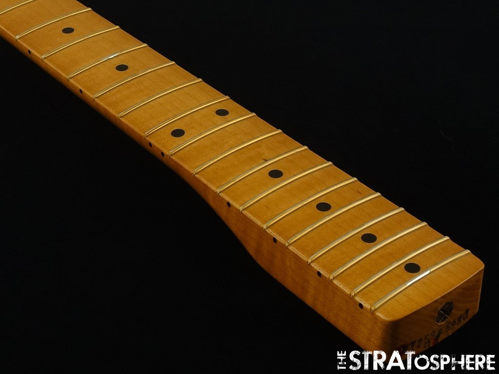 Fender Vintera II 50s RI Stratocaster Strat NECK & TUNERS, 1950s Maple Soft V