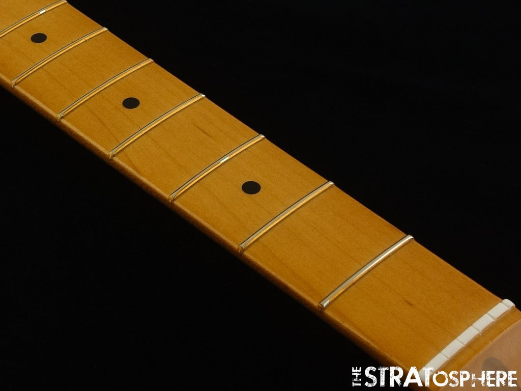Fender Vintera II 50s RI Stratocaster Strat NECK & TUNERS, 1950s Maple Soft V