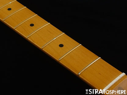 Fender Vintera II 50s RI Stratocaster Strat NECK & TUNERS, 1950s Maple Soft V