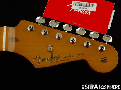 Fender Vintera II 50s RI Stratocaster Strat NECK & TUNERS, 1950s Maple Soft V