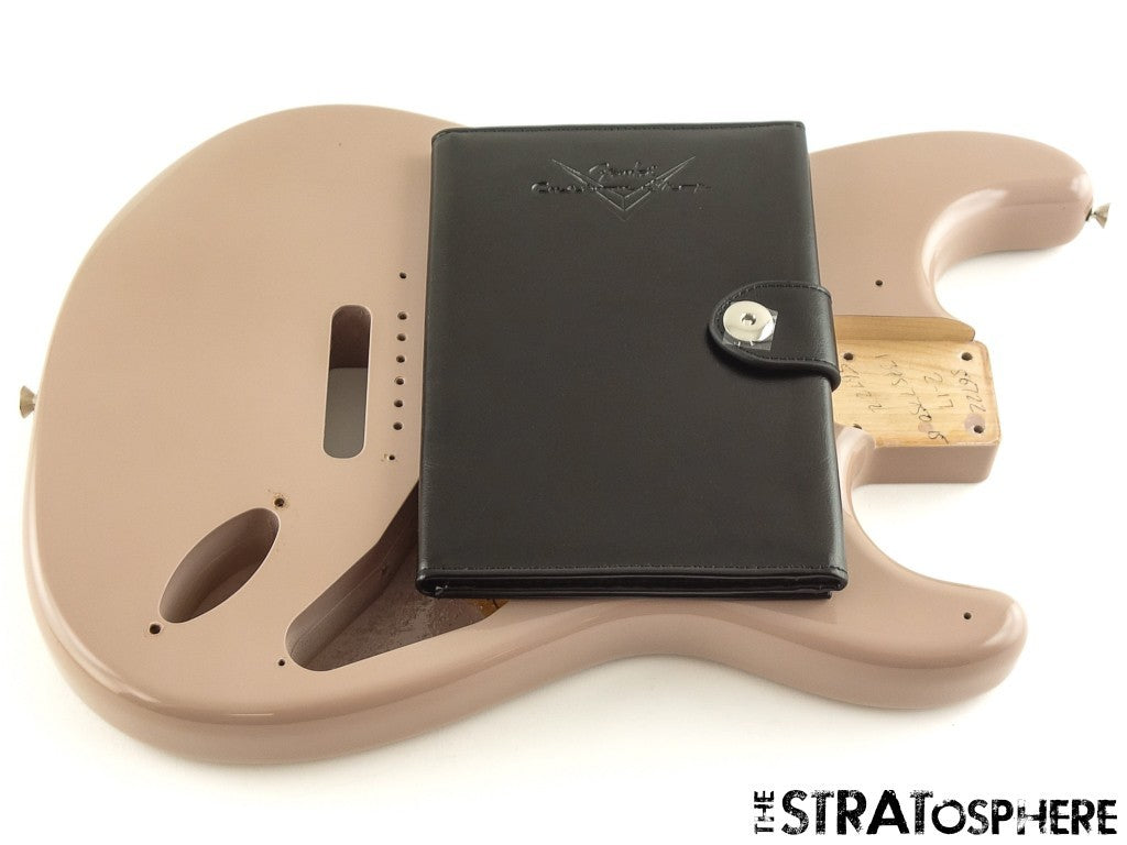 Fender USA Custom Shop 58 C/R Strat, TCP BODY Stratocaster, Dirty Shell Pink