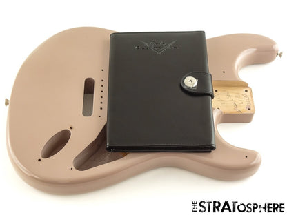 Fender USA Custom Shop 58 C/R Strat, TCP BODY Stratocaster, Dirty Shell Pink