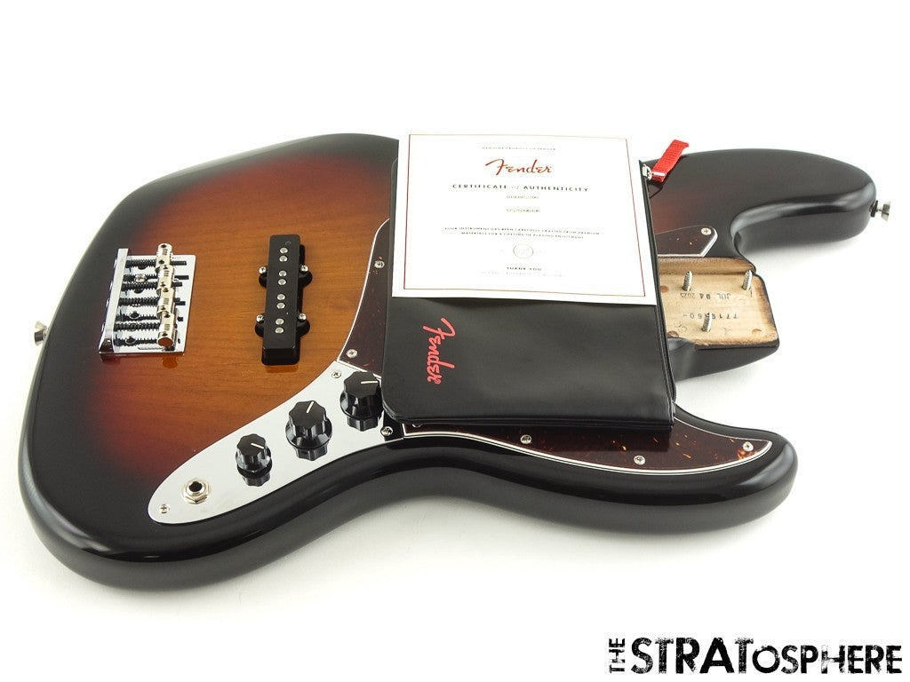 Fender American Professional II Jazz J Bass LOADED BODY V-Mod II 3TS