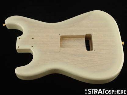 Fender Richie Kotzen Strat BODY Ash Flame Maple Top Transparent White Burst