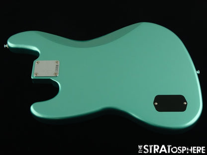 Fender Squier Affinity Active J Jazz BASS LOADED BODY Preamp, Mystic Surf Green