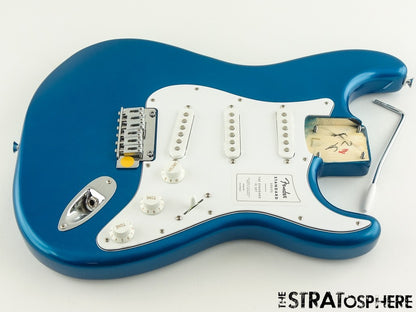 Fender Standard Stratocaster Strat LOADED BODY Poplar Aqua Marine Metallic
