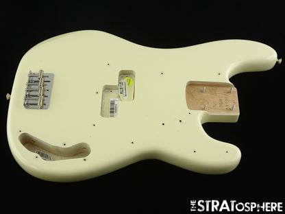Fender AV II American Vintage 1960 Precision P BASS BODY +HARDWARE Olympic White