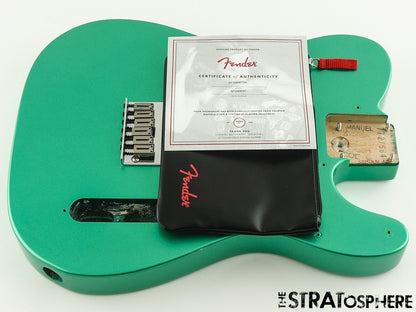 Fender American Susan Tedeschi Tele BODY & HARDWARE USA Aged Caribbean Mist