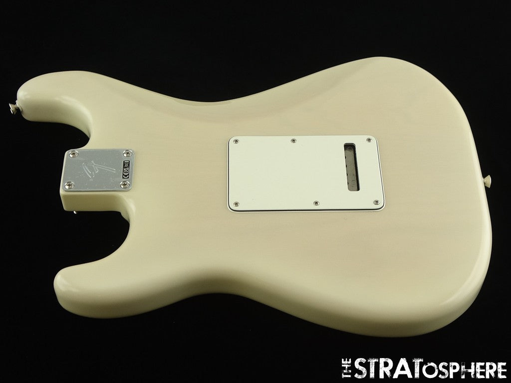 Fender Player II Series Strat BODY + HARDWARE, Chambered Ash, White Blonde