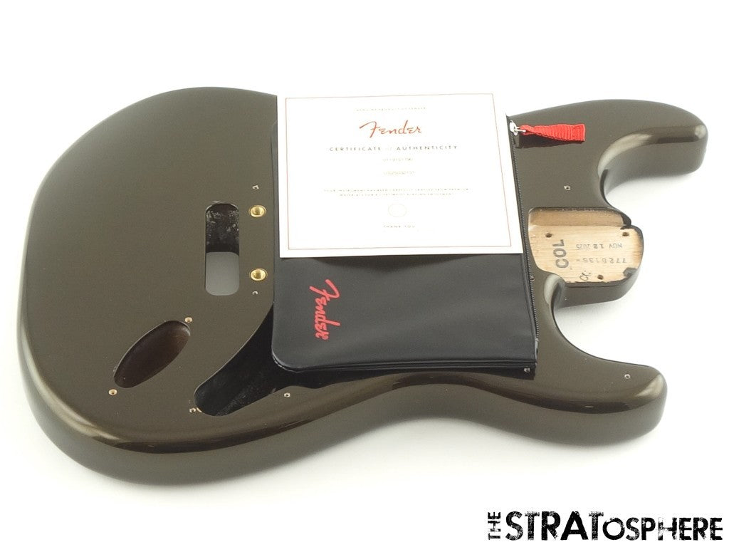 Fender American Ultra II Stratocaster Strat BODY, USA Alder TXT Texas Tea