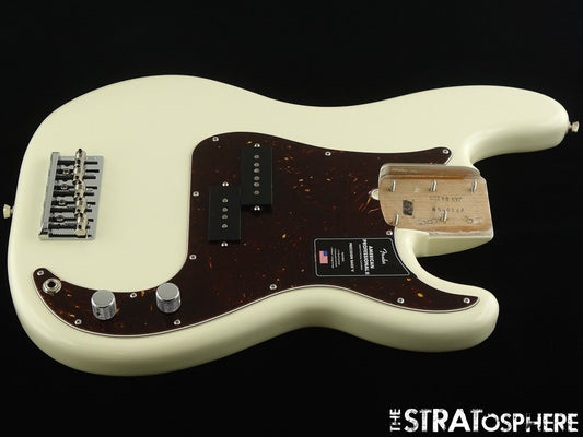 Fender American Professional II Precision Bass V 5 LOADED BODY Olympic White