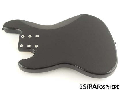 Fender Squier Affinity Jazz BASS VI Six String LOADED BODY, Black Metallic