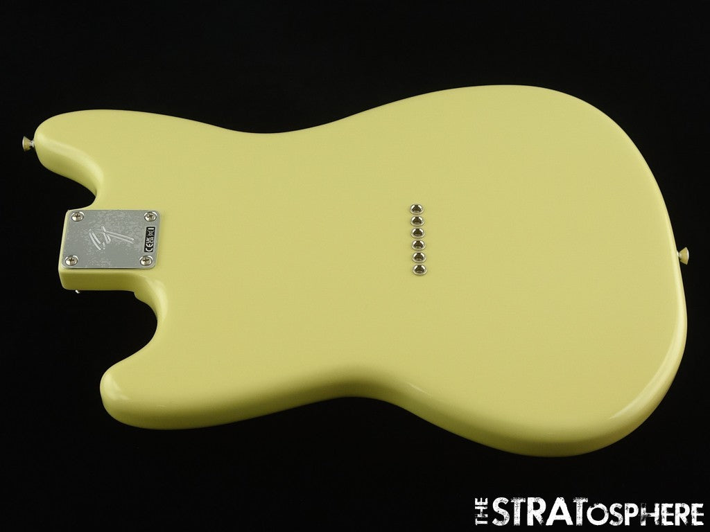 Fender Player II Mustang Series BODY + HARDWARE, Parts Offset Hialeah Yellow