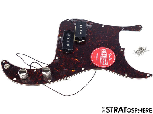 Fender Squier 60s P Bass, LOADED PICKGUARD, Tortoise Precision Vint Alnico.
