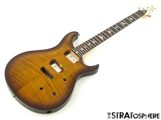 USA PRS CE 24 BODY & NECK Paul Reed Smith Guitar American Black Amber
