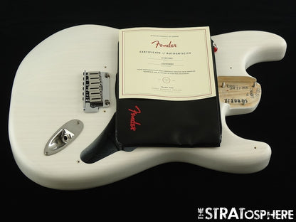 Fender American Ultra Luxe Vintage 50s Strat BODY + HARDWARE Nitro Ash WBL