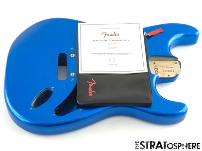 Fender American Ultra II Stratocaster Strat BODY, USA Guitar Part Noble Blue