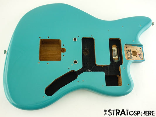 Fender Player II Jaguar Series BODY, Modern Guitar Parts Alder Aquatone Blue.