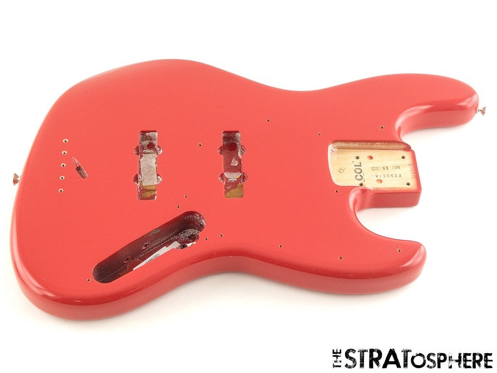 Fender American Professional Classic Jazz J Bass BODY Faded Dakota Red