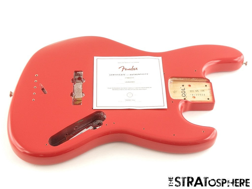 Fender American Professional Classic Jazz J Bass BODY Faded Dakota Red