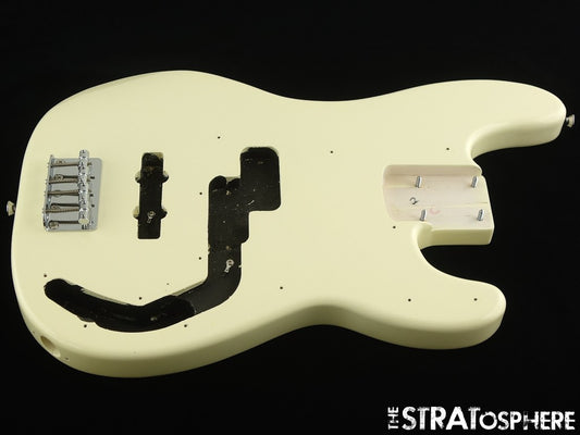 Fender Squier Affinity Precision BASS PJ BODY + HARDWARE Guitar Olympic White
