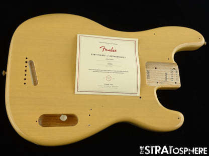 Fender AV II American Vintage 1954 Precision P BASS BODY, 54 Ash Vintage Blonde.