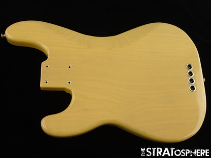 Fender AV II American Vintage 1954 Precision P BASS BODY, 54 Ash Vintage Blonde.