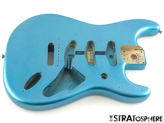 Fender Ltd. Vintera II Road Worn 60s Strat BODY, Guitar Parts Lake Placid Blue