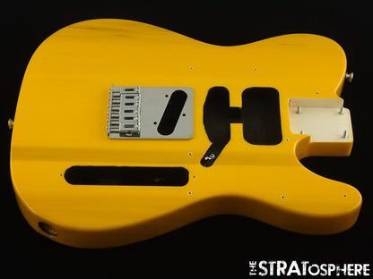 Fender Standard Telecaster Tele BODY w/ HARDWARE, Poplar Butterscotch Blonde