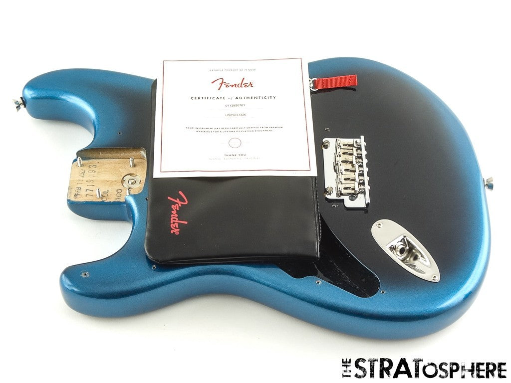 LEFTY Fender American Professional II BODY & HARDWARE, Strat Dark Night