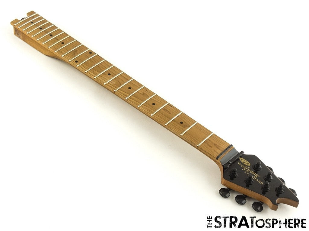 EVH Eddie Van Halen Wolfgang Standard T.O.M. NECK w/ TUNERS BAKED Maple