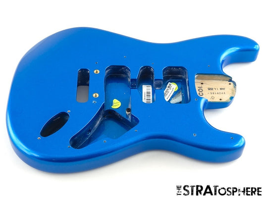 Fender American Ultra II Stratocaster Strat BODY, USA Alder Noble Blue