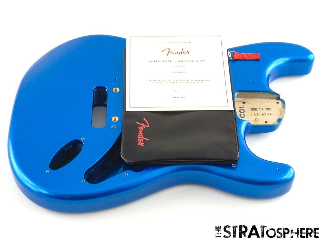 Fender American Ultra II Stratocaster Strat BODY, USA Alder Noble Blue