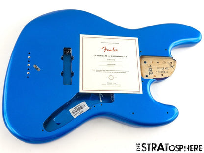 Fender American Ultra II Jazz Bass BODY USA Guitar Parts Noble Blue