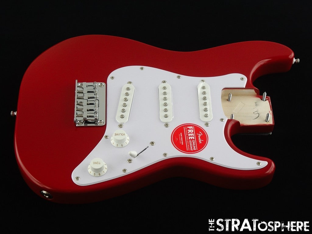 Fender Squier Mini Series Stratocaster Strat MINI HT LOADED BODY Dakota Red