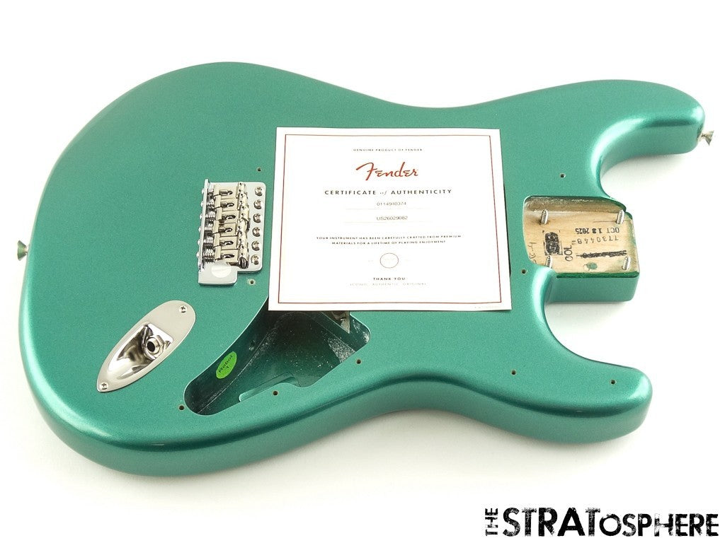Fender American Professional Classic Strat BODY +HARDWARE, Faded Sherwood Green