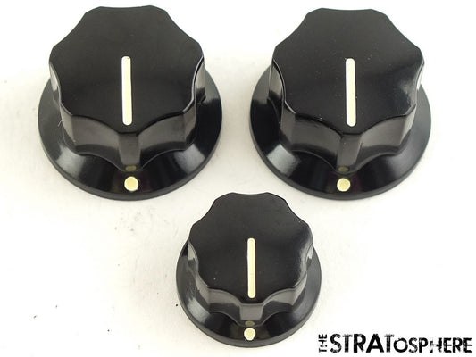 Fender Standard Jazz J Bass 3 GUITAR KNOBS, Volume Tone Part