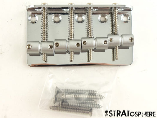 Fender Standard Jazz J Bass, 4-Saddle Top-Load* Parts BRIDGE Part Bass