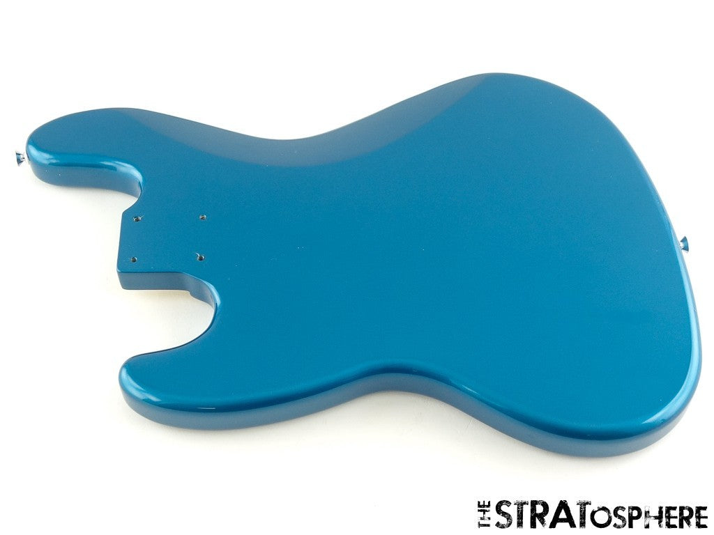 Fender Standard Jazz BASS BODY, J Bass, Poplar Aqua Marine Metallic